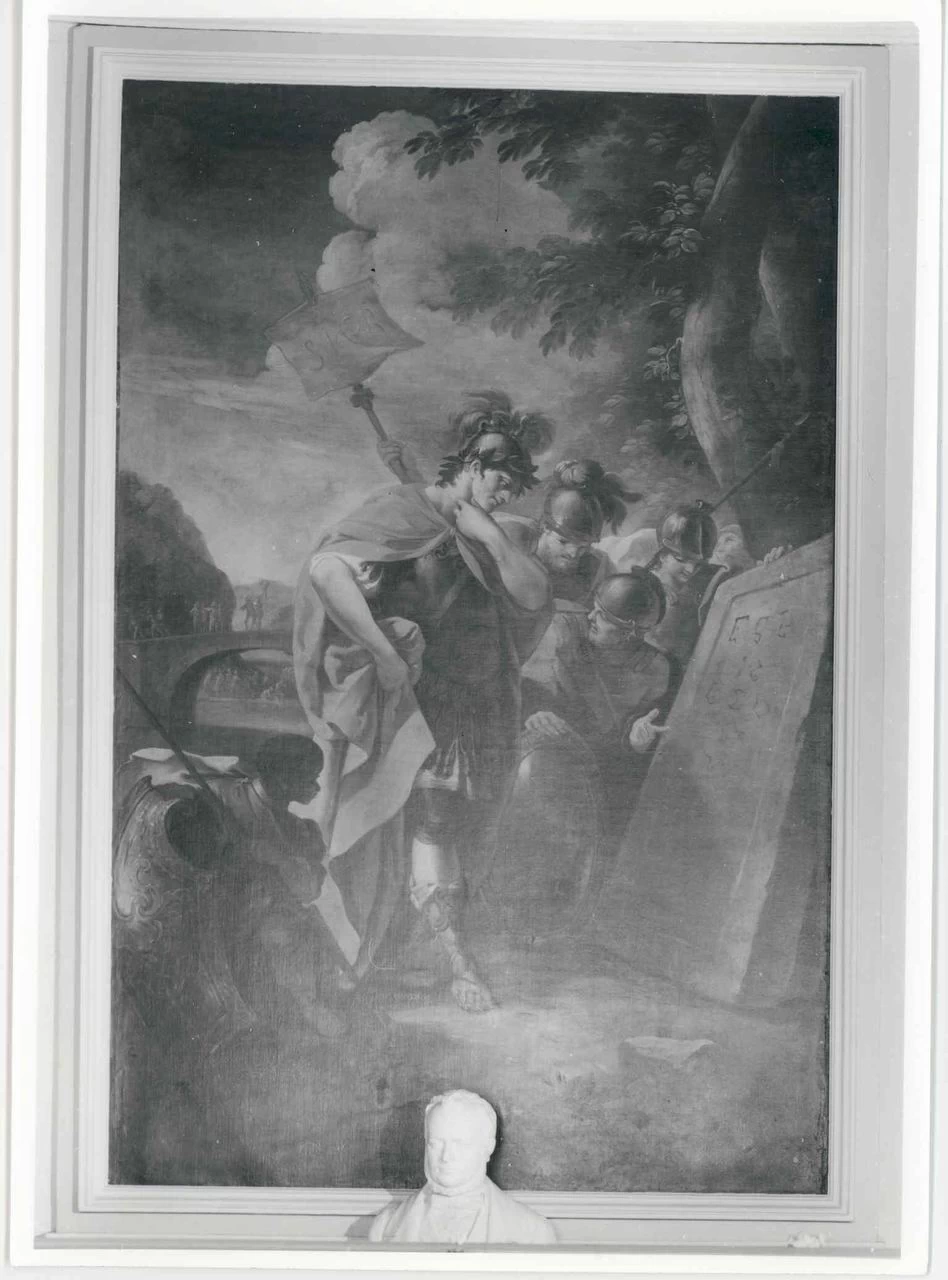Alessandro Magno sulla tomba di Achille - Palazzo Chiablese, Torino
